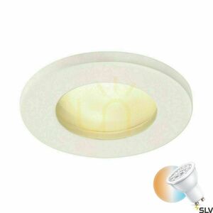 Vonkajšie zapustené svietidlo SLV DOLIX OUT GU10 biele IP44 1001165 small 0