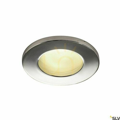 Skontrolujte Vonkajšie zapustené svietidlo SLV DOLIX OUT GU10 chróm IP44 1001166