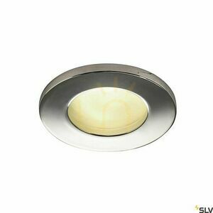 Vonkajšie zapustené svietidlo SLV DOLIX OUT GU10 chróm IP44 1001166 small 0