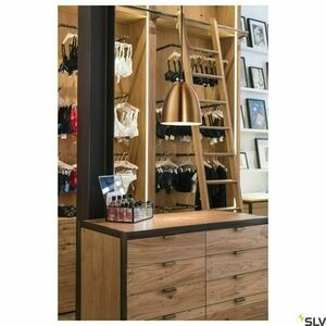 Závesné svietidlo SLV PARA CONE 20 medené E27 60 W 133009 small 1