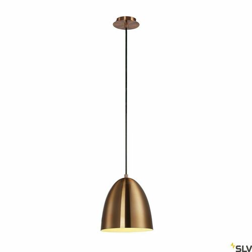 Skontrolujte Závesné svietidlo SLV PARA CONE 20 medené E27 60 W 133009