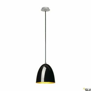 Závesné svietidlo SLV PARA CONE 20 čierno-zlaté 60W 133050 small 0