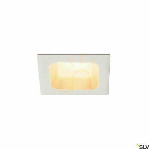 Skontrolujte Zapustené svietidlo SLV VERLUX 11 W biele 3000 K 940 lm 112682