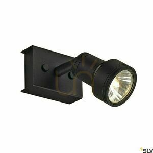 Nástenné a stropné svietidlo SLV PURI 1 čierne GU10 50 W, 147360 small 2