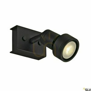 Nástenné a stropné svietidlo SLV PURI 1 čierne GU10 50 W, 147360 small 4