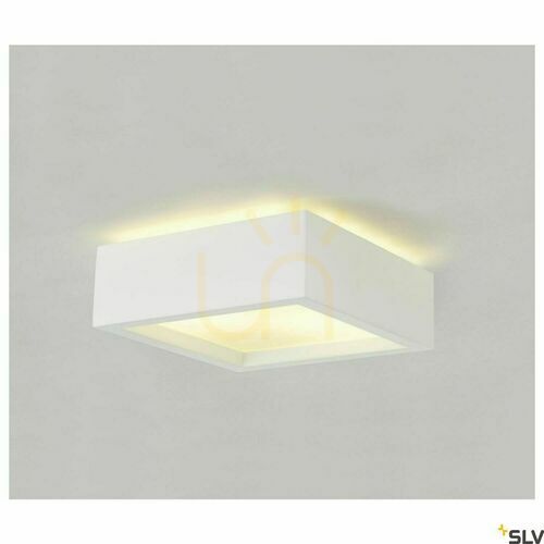 Skontrolujte Stropné svietidlo SLV Plastra 104 biele sadrové sklo E27 25 cm 148002