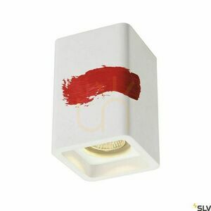 Stropné svietidlo SLV PLASTRA 148004 z bielej sadry GU10 35 W 9 × 9 × 13,5 cm 2 Stropné svietidlo SLV PLASTRA 148004 z bielej sadry GU10 35 W 9 × 9 × 13,5 cm small 2