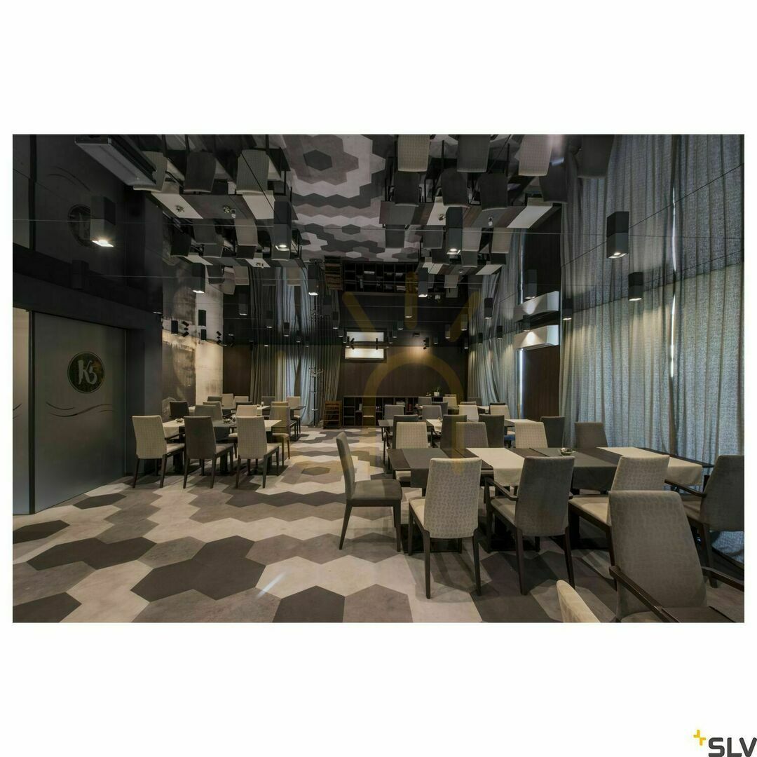 Šou Stropné svietidlo SLV PLASTRA 148004 z bielej sadry GU10 35 W 9 × 9 × 13,5 cm Stropné svietidlo SLV PLASTRA 148004 z bielej sadry GU10 35 W 9 × 9 × 13,5 cm