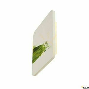 Svietidlo na povrchovú montáž SLV PLASTRA SQUARE biele sadrové LED 10,5 W 148019 small 1