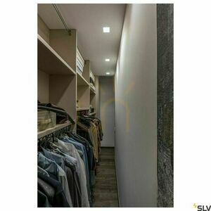 Zapustené svietidlo SLV PLASTRA biele sadrové GU10 35W 148071 small 3