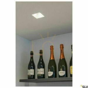 Zapustené svietidlo SLV PLASTRA biele sadrové GU10 35W 148071 small 5