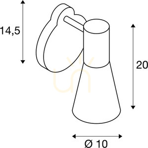 Nástenné svietidlo SLV PHELIA čierne GU10 10 W 148540 5 Nástenné svietidlo SLV PHELIA čierne GU10 10 W 148540 small 5