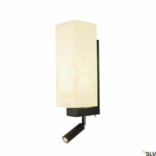 Skontrolujte Nástenné svietidlo SLV QUADRASS SPOT čierne 2W 3000K LED 1003428