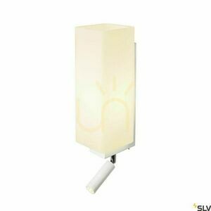 Nástenné svietidlo SLV QUADRASS SPOT biele 2W 3000K E27 1003429 2 Nástenné svietidlo SLV QUADRASS SPOT biele 2W 3000K E27 1003429 small 2