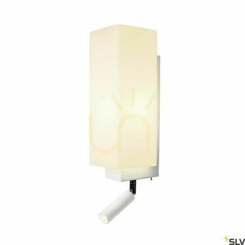 Skontrolujte Nástenné svietidlo SLV QUADRASS SPOT biele 2W 3000K E27 1003429