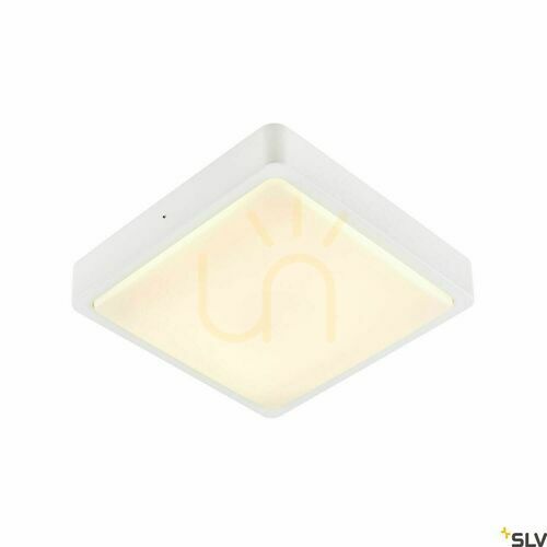 Skontrolujte Vonkajšie nástenné svietidlo SLV AINOS Square biela 18W IP65 1003451