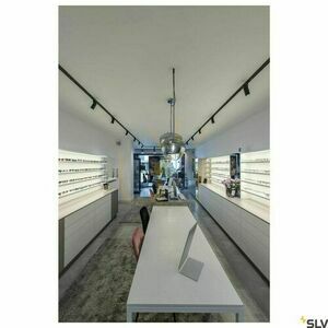 Závesné svietidlo SLV Pantilo Convex 29 chrómové sklo 1003443 small 5