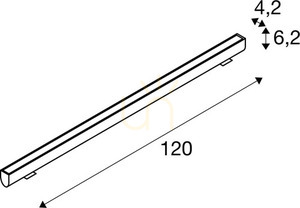 LED profil SLV GALEN 120 antracit 34W 3000/4000K IP65 1003448 5 LED profil SLV GALEN 120 antracit 34W 3000/4000K IP65 1003448 small 5