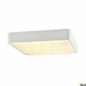 Vonkajšie nástenné svietidlo SLV AINOS SQUARE biele 17W 1300 lm IP65 1003449 small 2