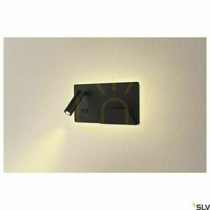 Nástenné svietidlo SLV SOMNILA čierne LED 15W 3000K USB 1003456 5 Nástenné svietidlo SLV SOMNILA čierne LED 15W 3000K USB 1003456 small 5
