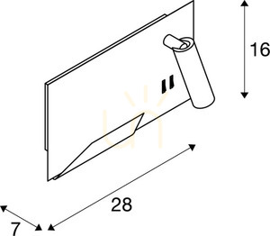 Nástenné svietidlo SLV SOMNILA čierne LED 15W 3000K USB 1003456 6 Nástenné svietidlo SLV SOMNILA čierne LED 15W 3000K USB 1003456 small 6