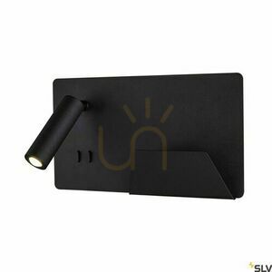 Nástenné svietidlo SLV SOMNILA čierne LED 15W 3000K USB 1003456 0 Nástenné svietidlo SLV SOMNILA čierne LED 15W 3000K USB 1003456 small 0