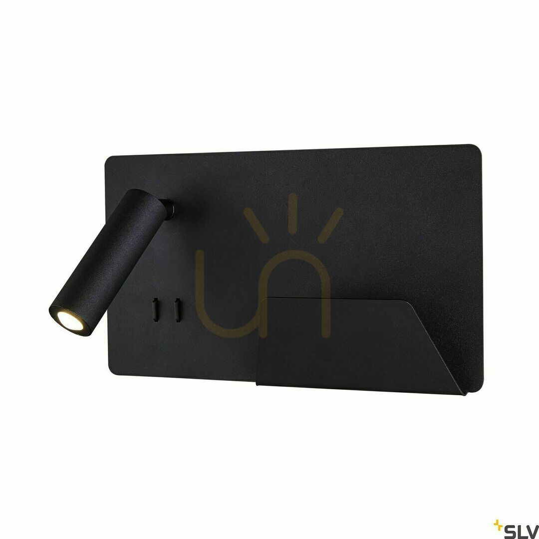Skontrolujte Nástenné svietidlo SLV SOMNILA čierne LED 15W 3000K USB 1003456 Nástenné svietidlo SLV SOMNILA čierne LED 15W 3000K USB 1003456
