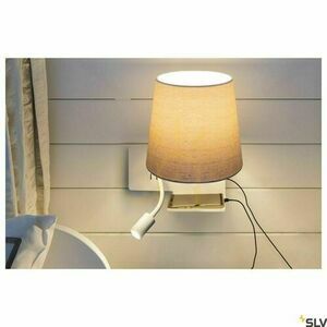 Nástenné svietidlo SLV SOMNILA FLEX biele LED 3000K USB 1003460 small 3