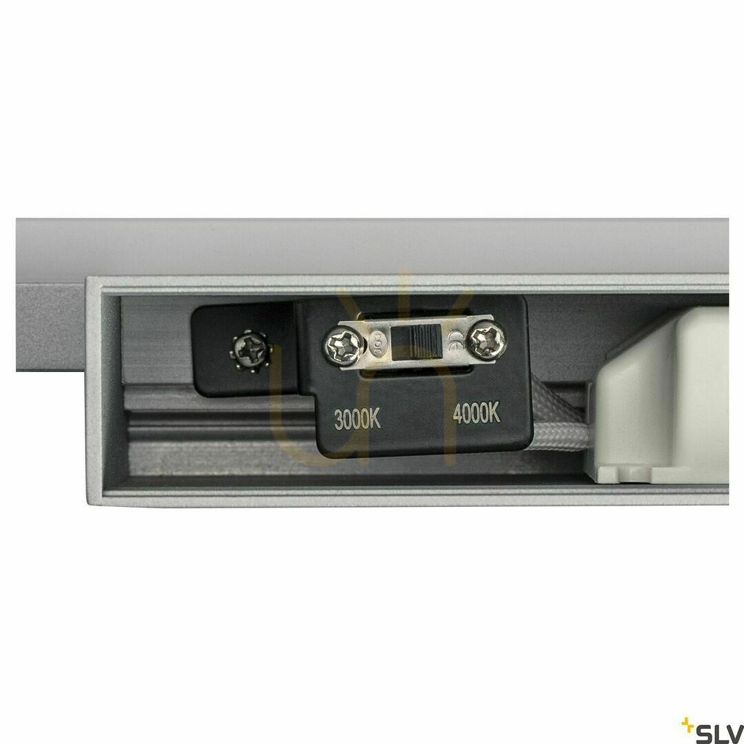 vyhliadka Nástenné svietidlo SLV GLENOS II 60 sivé 12W 1170 lm 3000/4000K 1003508 Nástenné svietidlo SLV GLENOS II 60 sivé 12W 1170 lm 3000/4000K 1003508