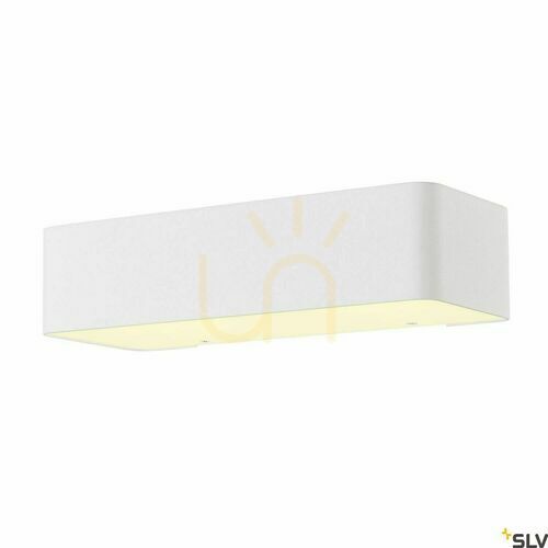 Skontrolujte Nástenné svietidlo SLV WL 149 biele oceľ/sklo 10W 3000K 1080lm 149511