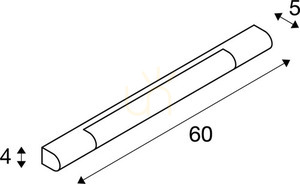 Nástenné svietidlo SLV TRUKKO 60 chróm mliečne sklo LED 9,2 W 3000K IP44 149762 4 Nástenné svietidlo SLV TRUKKO 60 chróm mliečne sklo LED 9,2 W 3000K IP44 149762 small 4