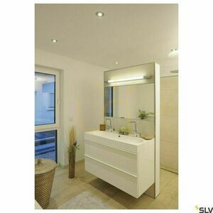 Nástenné LED svietidlo SLV TRUKKO 90, chróm a mliečna biela, 90 cm, 12 W, 3000 K, IP44, 149772 small 2
