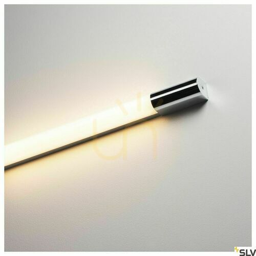 Skontrolujte Nástenné LED svietidlo SLV TRUKKO 90, chróm a mliečna biela, 90 cm, 12 W, 3000 K, IP44, 149772