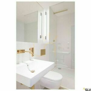 Nástenné LED svietidlo SLV TRUKKO 90, chróm a mliečna biela, 90 cm, 12 W, 3000 K, IP44, 149772 small 4