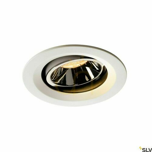 Skontrolujte Zapustené svietidlo SLV NUMINOS Move DL M biela/chróm 17,55 W 2700 K 1003570
