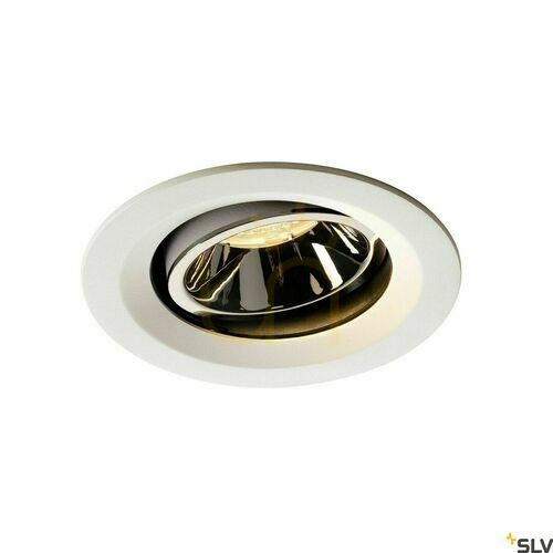 Skontrolujte Zapustené svietidlo SLV NUMINOS MOVE DL M bielo-chrómové 17,55 W 3000 K 1003591