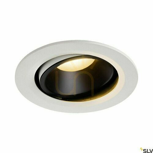 Skontrolujte Zapustené svietidlo SLV NUMINOS Move DL L bielo-čierne 25,41 W 2700 K 1003643