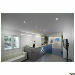 Zapustené svietidlo SLV NUMINOS MOVE DL L bielo-chrómové 25,41 W 3000 K 1003666 small 2