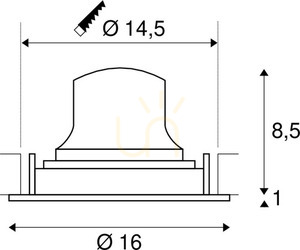 Zapustené svietidlo SLV NUMINOS Move DL L biele 25,41 W 4000 K 2450 lm 1003689 small 3