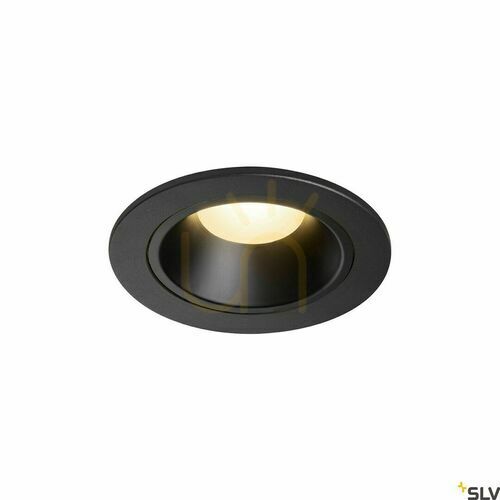 Skontrolujte Zapustené svietidlo SLV NUMINOS DL S čierne 8,6 W 3000 K 1003799