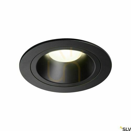 Skontrolujte Zapustené svietidlo SLV NUMINOS DL M čierne 17,55 W 4000 K 1600 lm 1003892