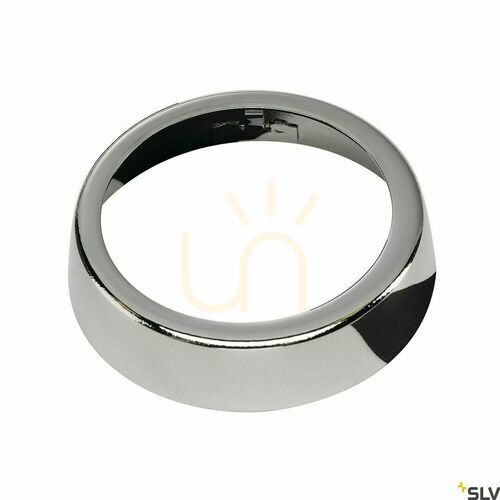 Skontrolujte Ozdobný krúžok SLV Zubehör GU10/MR16 chróm 57 mm 151049