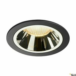 Zapustené svietidlo SLV NUMINOS DL L čierne/chrómové 25,41 W 2700 K 1003915 small 0