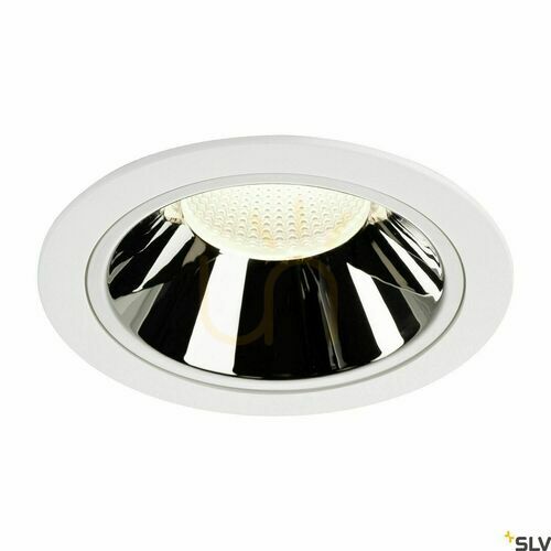 Skontrolujte Zapustené svietidlo SLV NUMINOS DL XL biela/chróm 37,4 W 4000 K 1004050