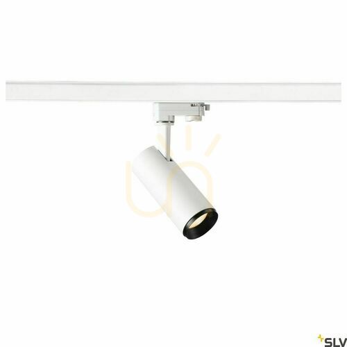 Skontrolujte Koľajové svietidlo SLV NUMINOS PHASE S 3-fázové bielo-čierne 10,42 W 2700K 1004080