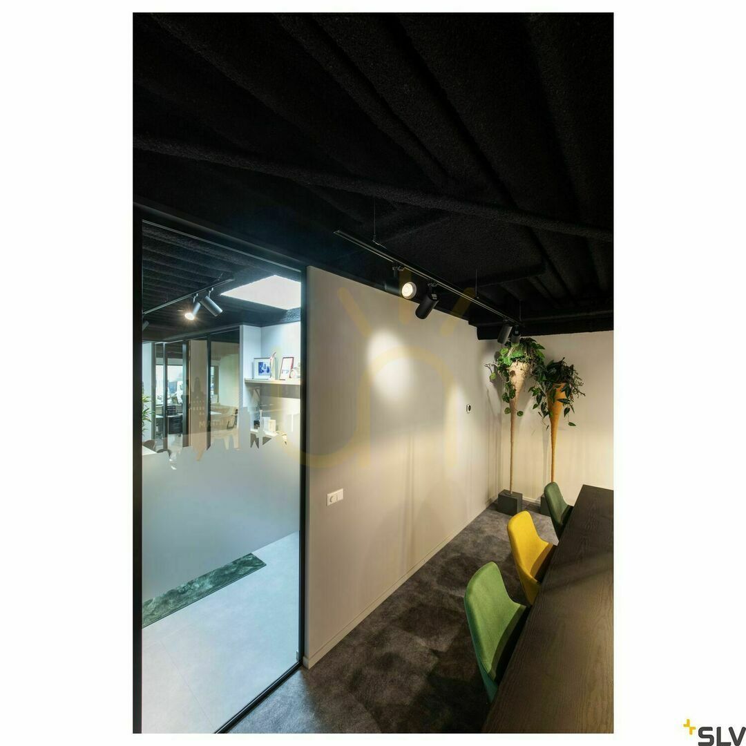 Šou Koľajové svietidlo SLV NUMINOS PHASE S 3-fázové LED čierne 3000K 10,42W 1004082 Koľajové svietidlo SLV NUMINOS PHASE S 3-fázové LED čierne 3000K 10,42W 1004082