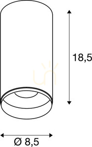Stropné svietidlo SLV NUMINOS CL PHASE M 20,1 W 4000 K bielo-čierne 1004240 3 Stropné svietidlo SLV NUMINOS CL PHASE M 20,1 W 4000 K bielo-čierne 1004240 small 3