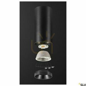 Stropné svietidlo SLV NUMINOS CL PHASE L čierne 28W 3000K 1004323 small 2