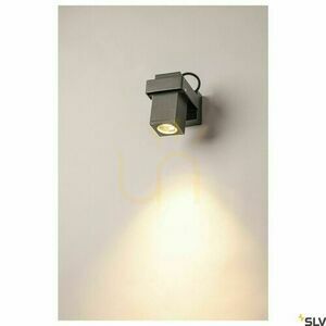 Vonkajšie nástenné svietidlo SLV THEO BRACKET antracitové sklo IP65 7 W 1004653 small 4