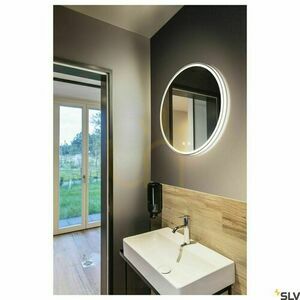 Nástenné svietidlo SLV TRUKKO WL 1004731 LED 25W IP44 strieborné 60 cm small 3